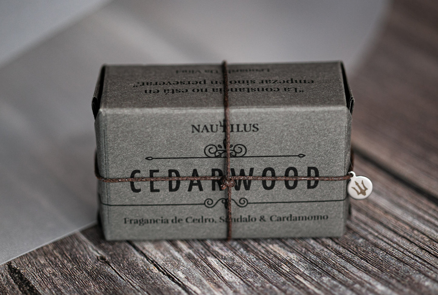 Cedarwood - Jabón Orgánico para Caballero